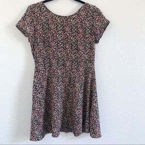 Fury floral retro 90’s skater dress